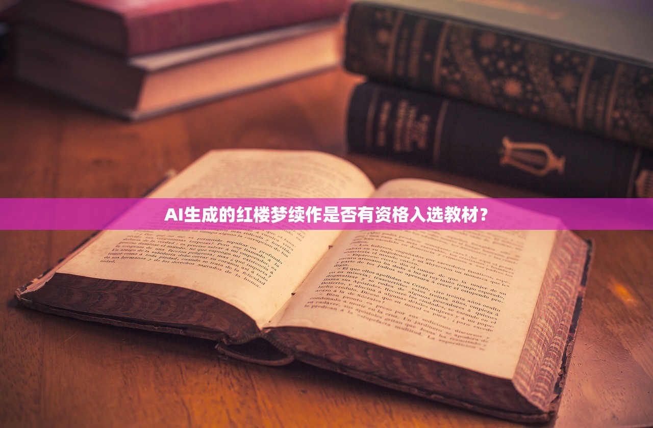 AI生成的红楼梦续作是否有资格入选教材？
